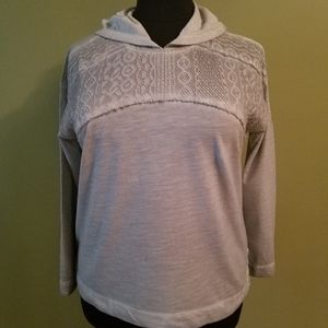 Lightweight hooded sweatshirt